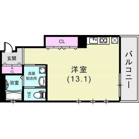 スリージェ住吉本町IIの物件間取画像